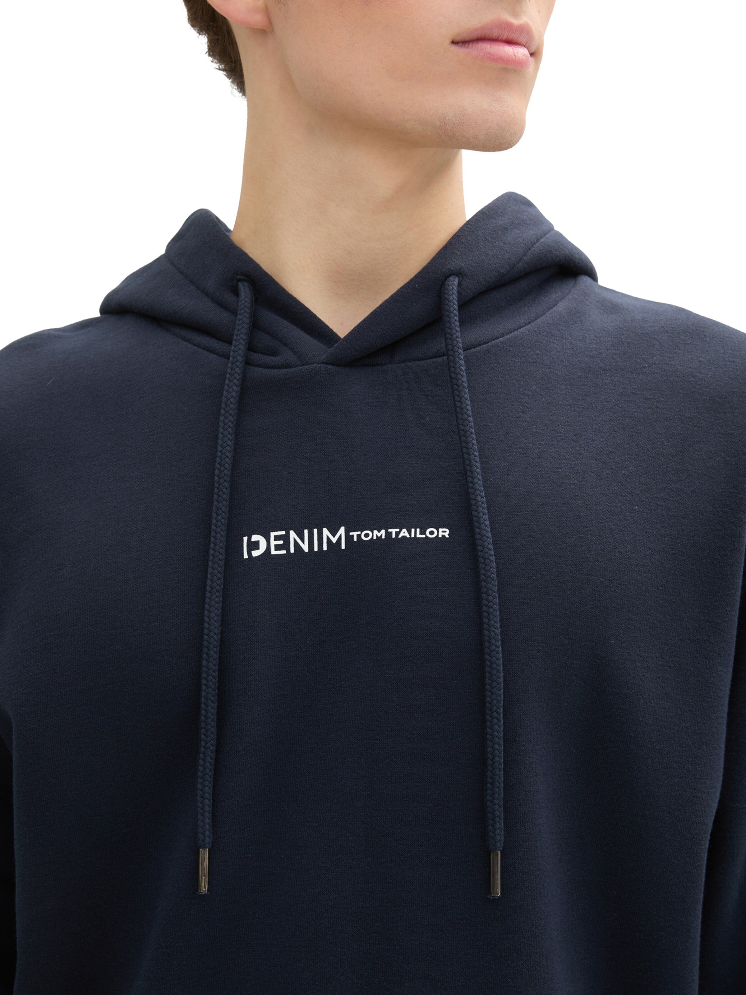 TOM TAILOR DENIM Sweatshirt in Blau