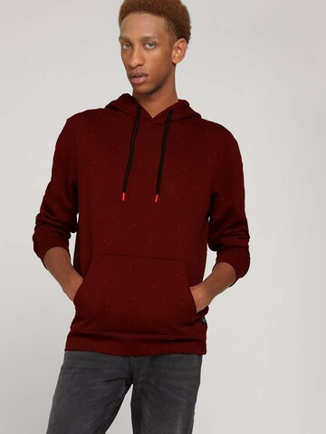 TOM TAILOR DENIM Sweatshirt in Rot