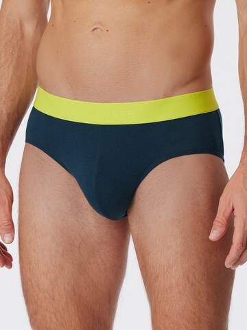 SCHIESSER Panty ' 95/5 Organic Cotton ' in Blue: front