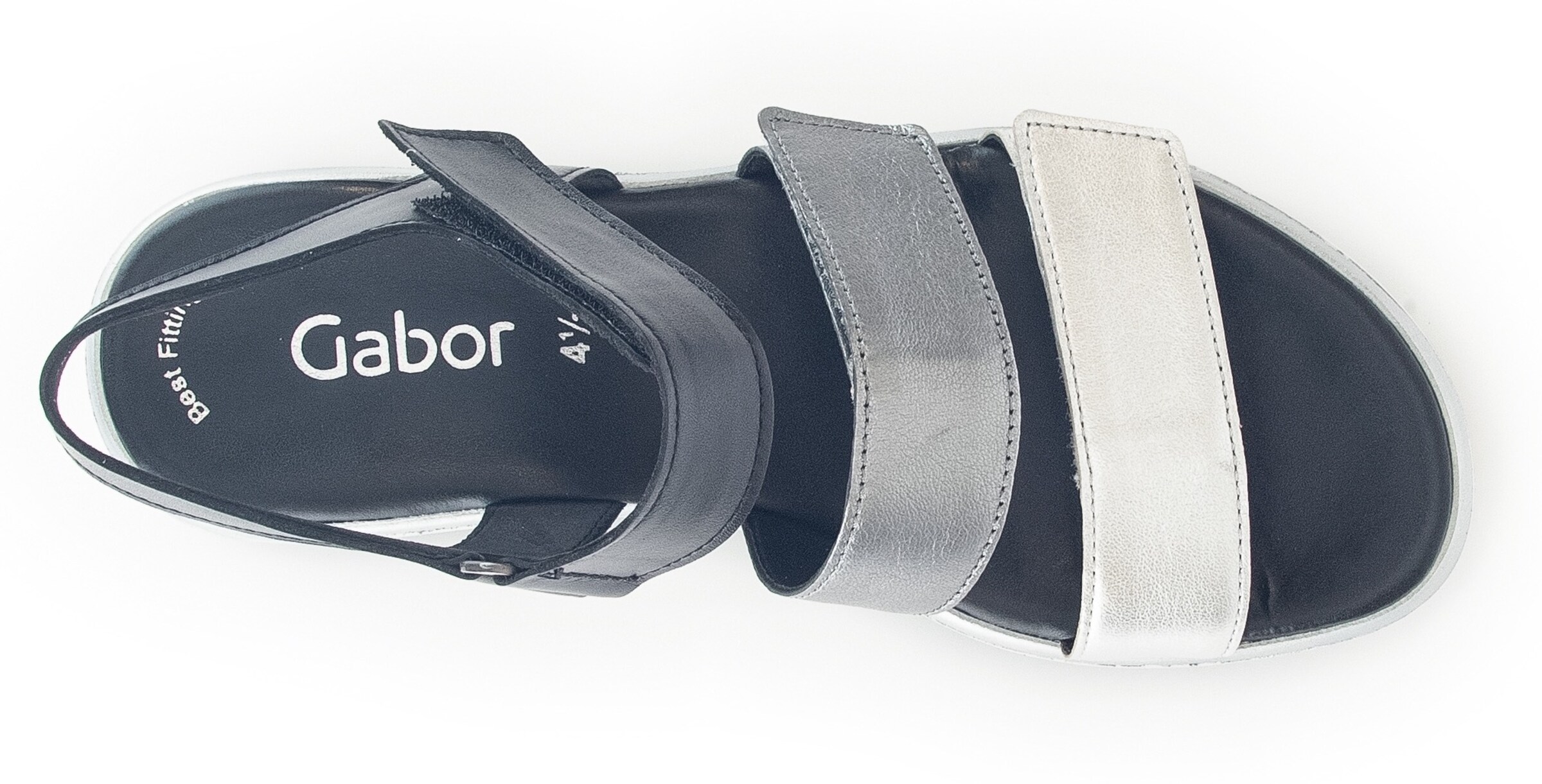 Sandales GABOR en mélange de couleurs