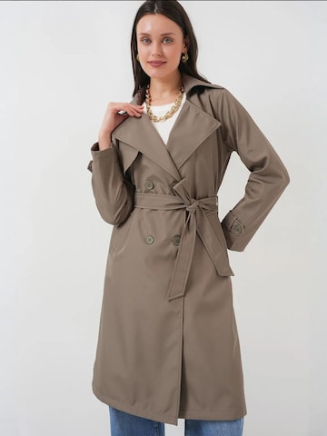 Bigdart Between-seasons coat in Brown: front