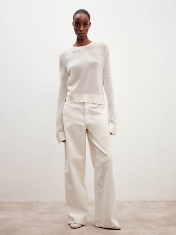 Pull-over 'Clara' ABOUT YOU x Marie von Behrens en blanc