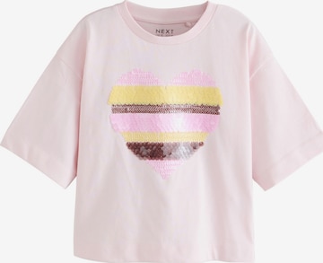 Next Shirt in Roze: voorkant