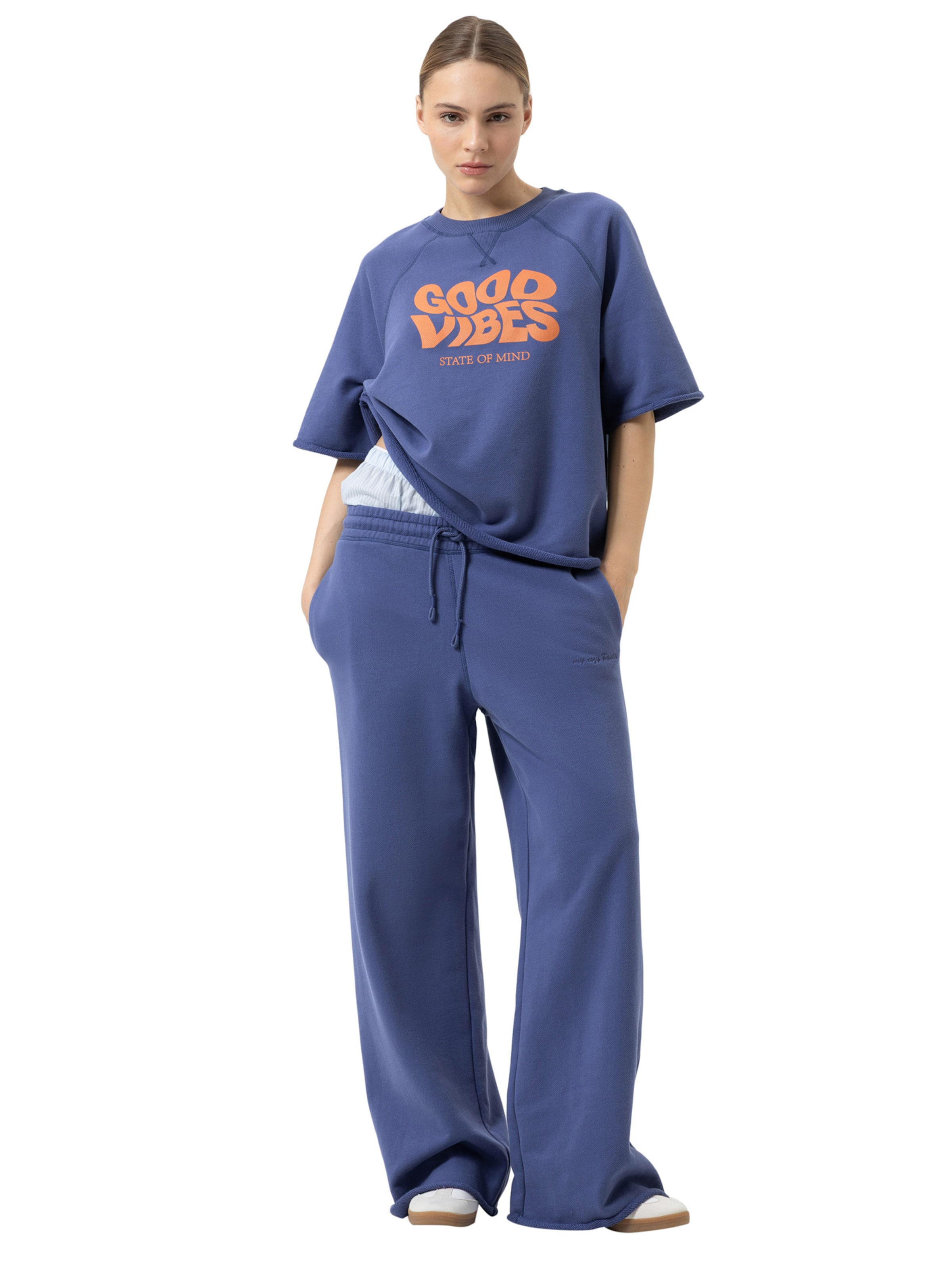 Mey Pyjamahose in Blau