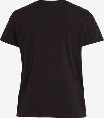 VILA T-Shirt 'PURE' in Schwarz