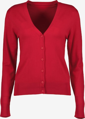 BLUE SEVEN Knit Cardigan in Red: front