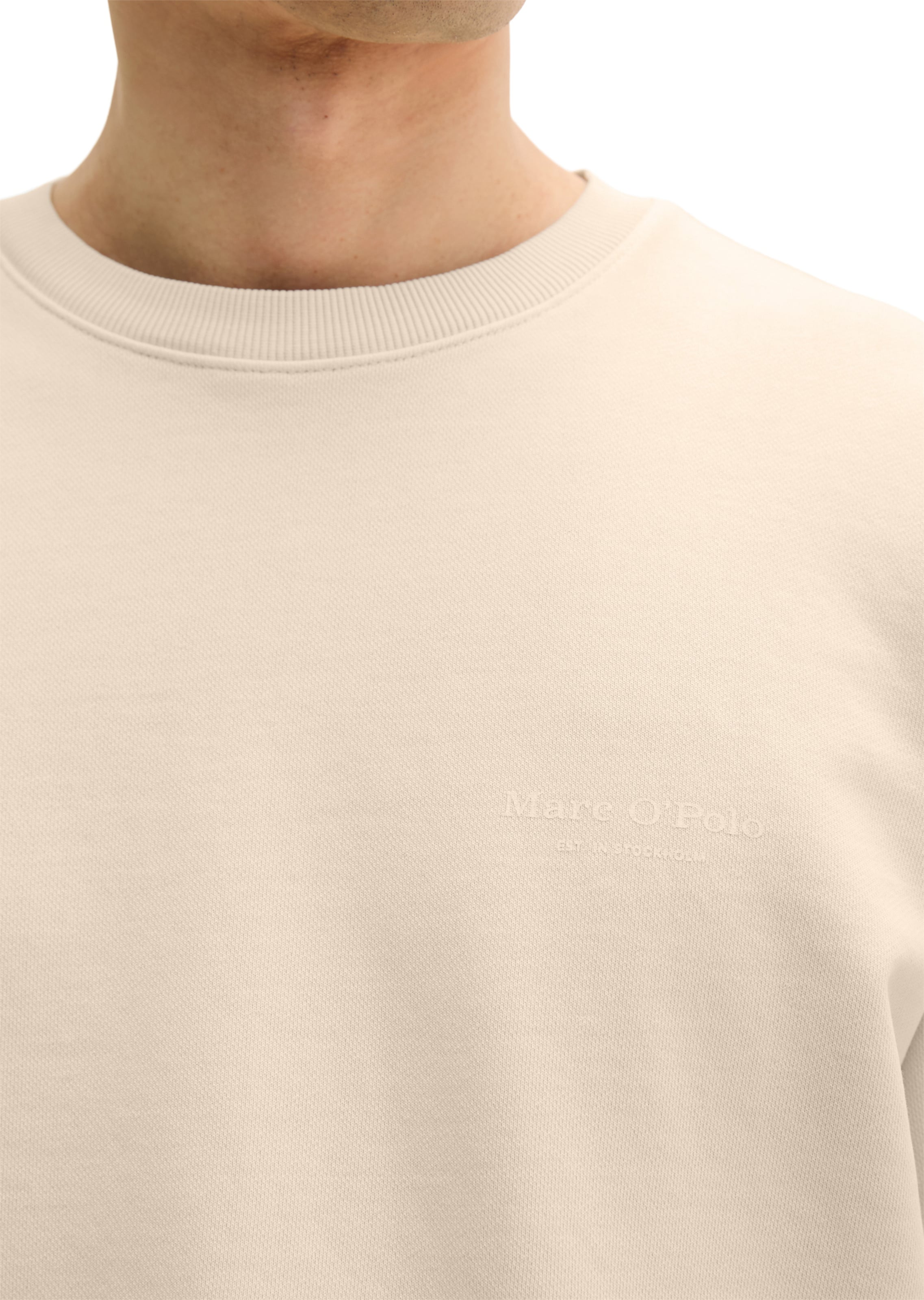 Marc O'Polo Sweatshirt in Beige