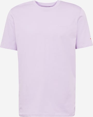 Champion Authentic Athletic Apparel T-Shirt in Lila: predná strana