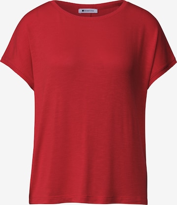 STREET ONE Shirt in Rot: Vorderseite