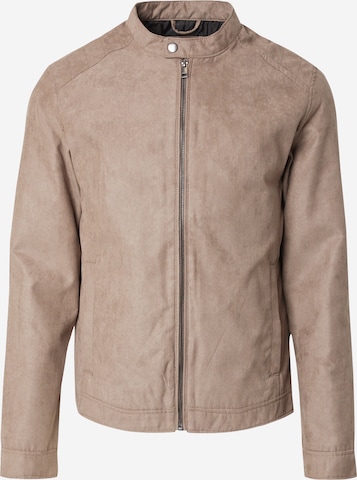JJ RebelPrijelazna jakna 'JREBCALEB' - smeđa boja: prednji dio