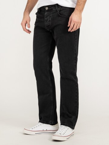 Lorenzo Loren Regular Jeans in Schwarz