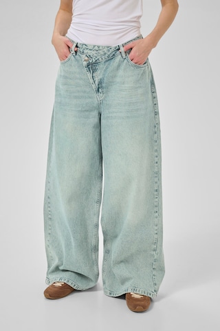 My Essential Wardrobe Loosefit Jeans 'Malin' in Blauw: voorkant