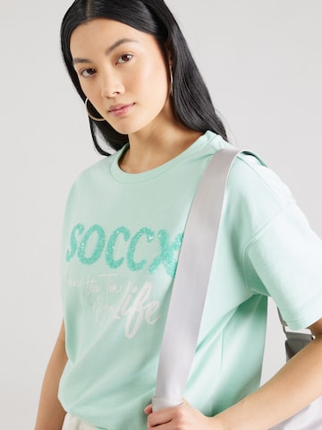 Sweat-shirt Soccx en vert