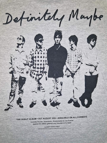Oasis Sweat jacket 'Definitely MaybePromo' in Grey