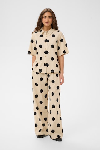Chemisier 'CUTika' CULTURE en beige