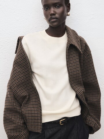 MANGO Svetr 'REGALO' – béžová