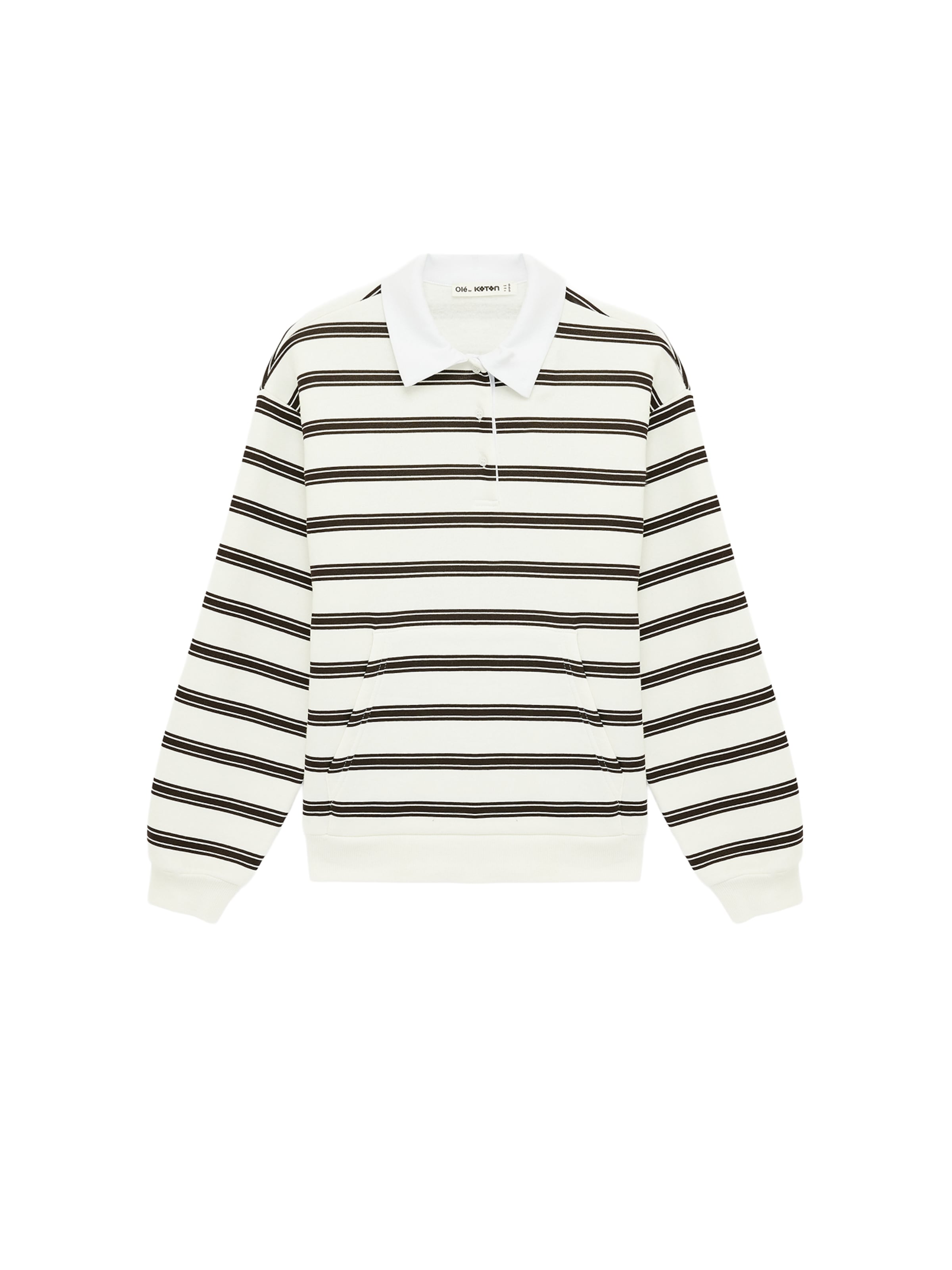 Koton Sweatshirt in Brown: front