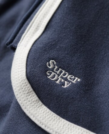 Superdry Regular Hose in Blau