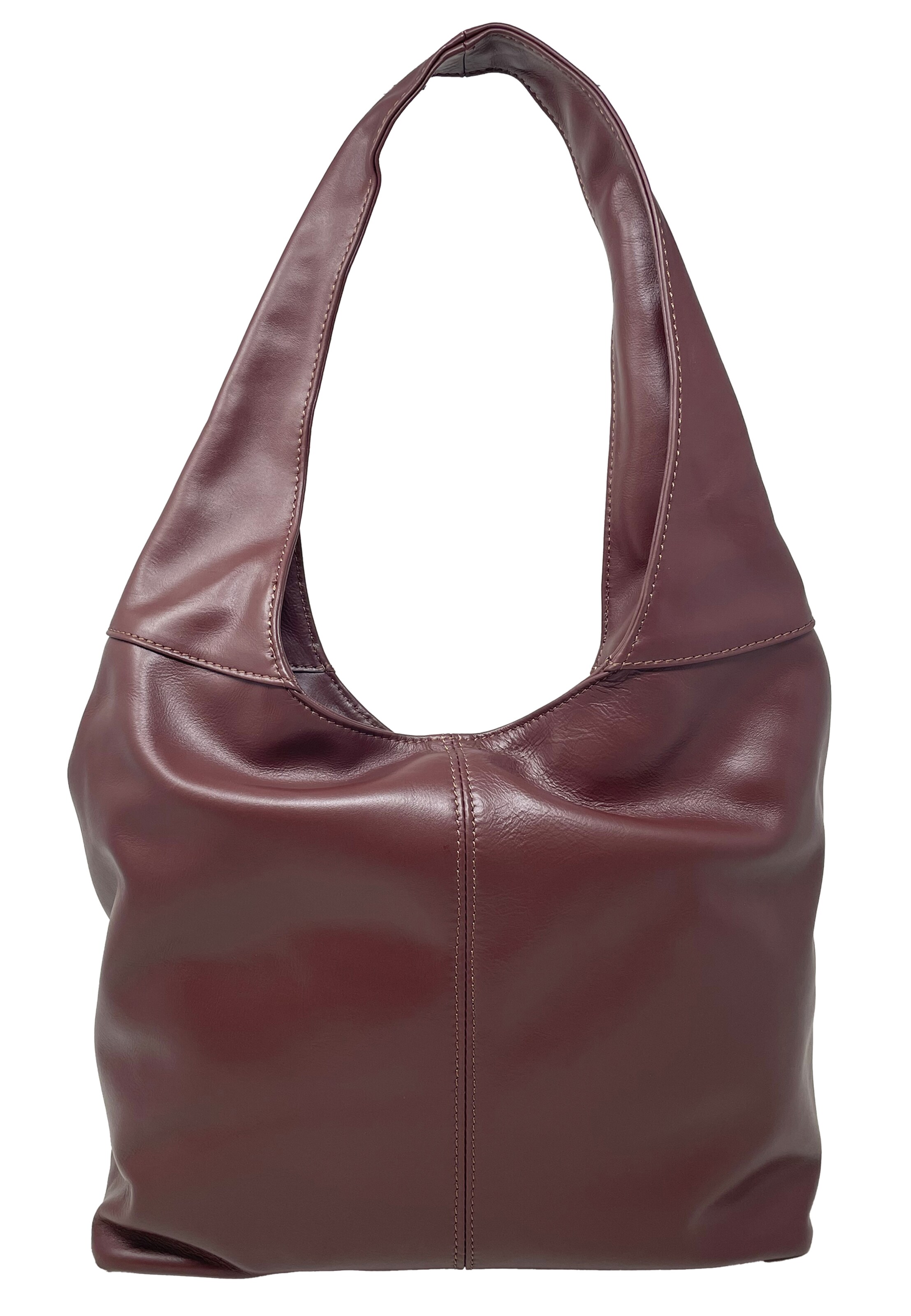 CHICCA BORSE Schoudertas in Bruin: voorkant