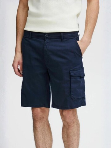 TEESHOPPEN Regular Housut ' Cargo Shorts ' värissä sininen: etupuoli