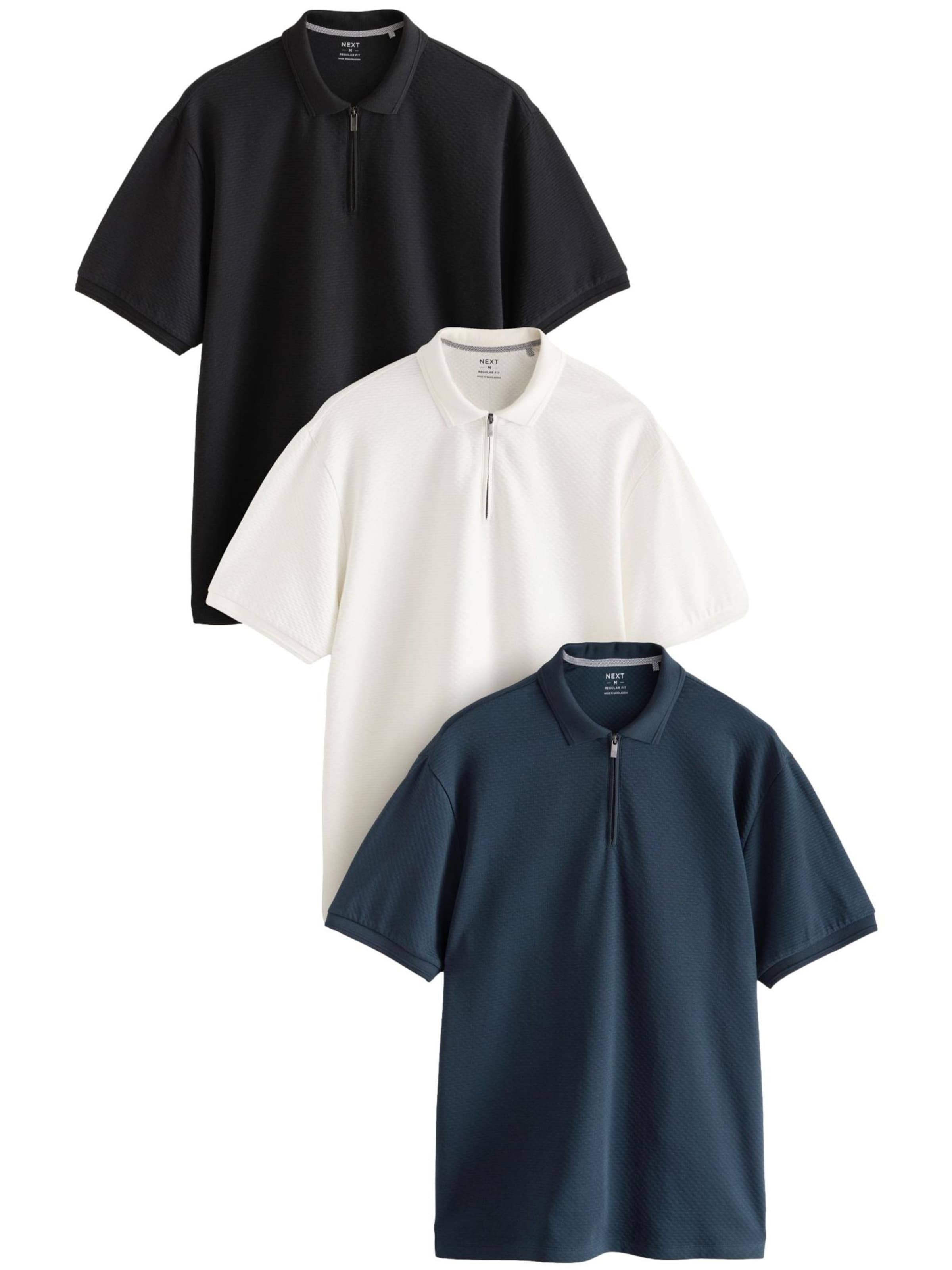 Tricou de la Next pe albastru: față