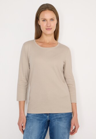 CECIL Shirt in Beige: front