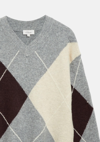 Pull-over s.Oliver en gris : devant