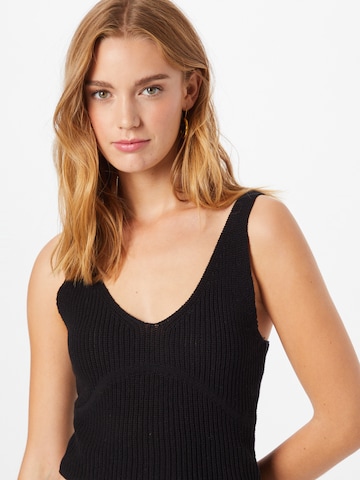 Cotton On Knitted Top in Black