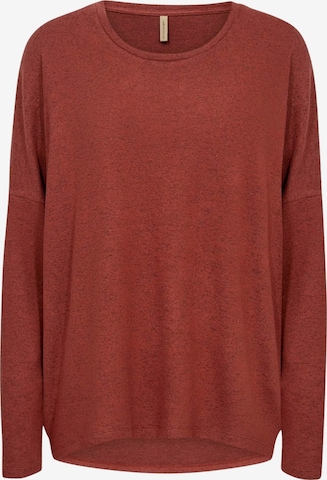 Soyaconcept Trui ' SC_BIARA ' in Rood: voorkant