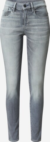 G-Star RAW Skinny Jeans in Blauw: voorkant