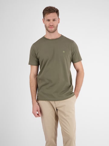 LERROS Shirt in Groen: voorkant