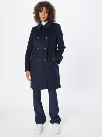 ESPRIT Between-Seasons Coat in Blue: front