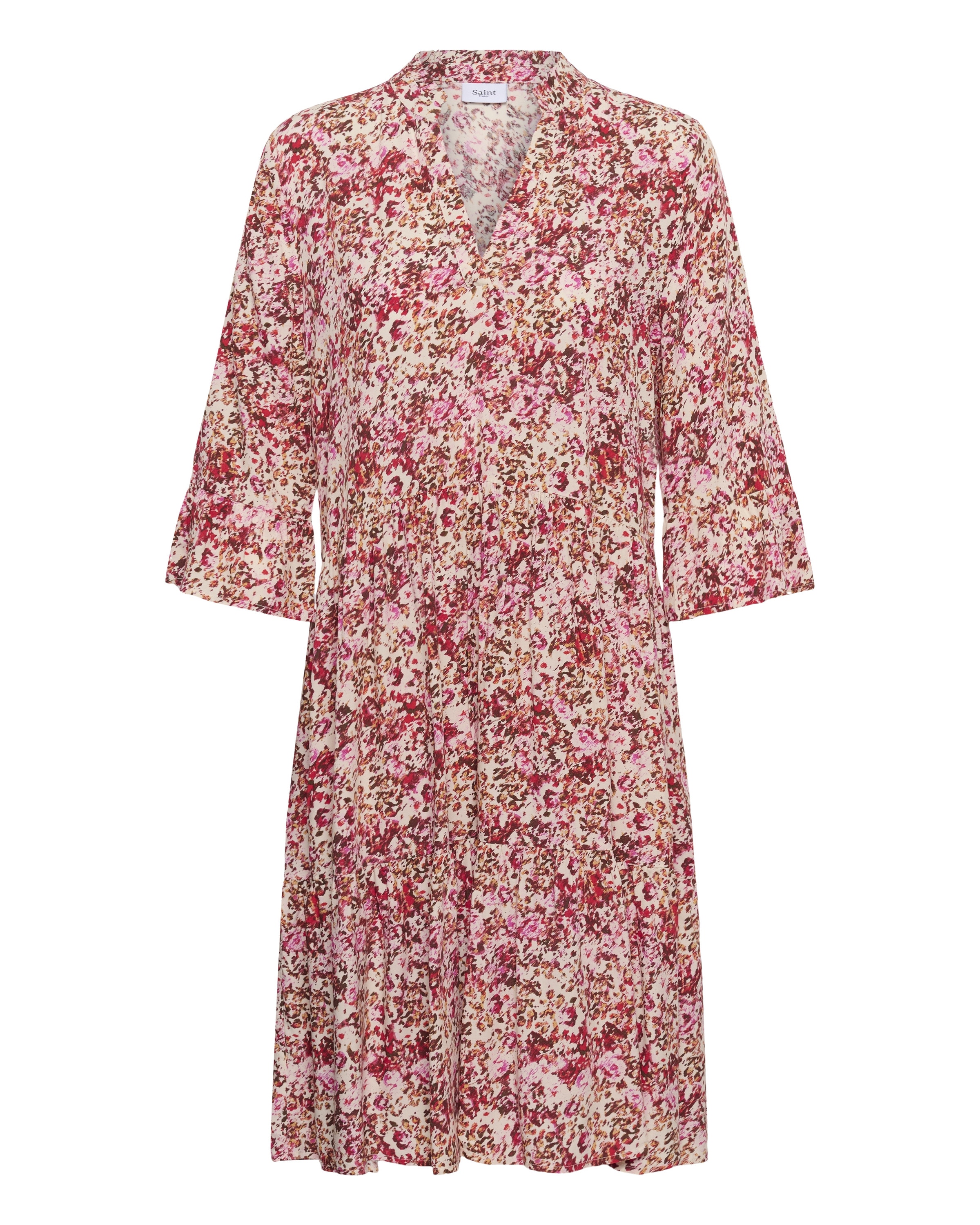 SAINT TROPEZ Dress 'SZEda' in Pink: front