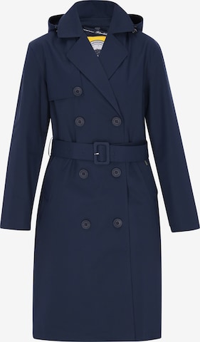 Schmuddelwedda - Abrigo funcional en azul: frente