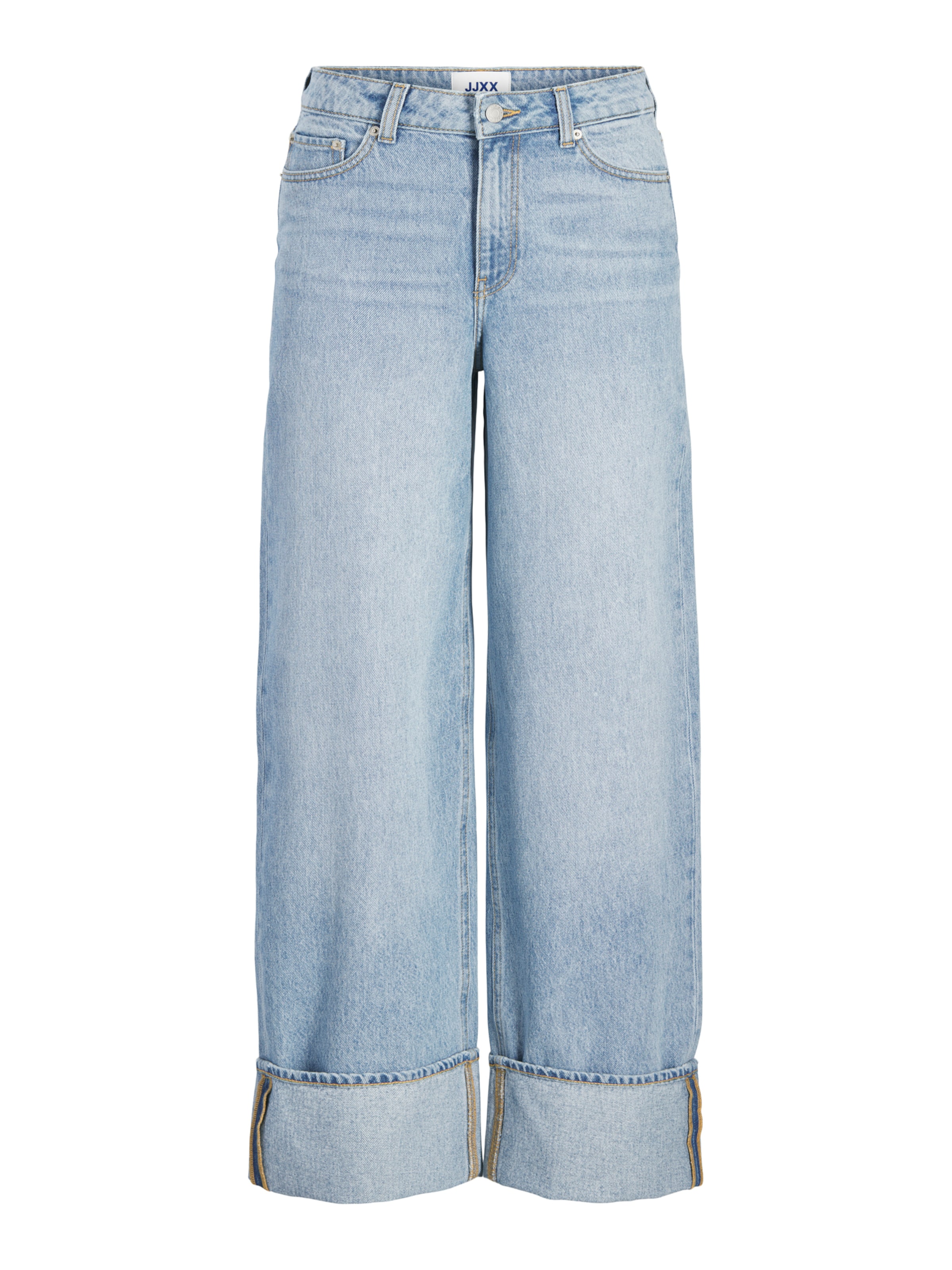 JJXX Wide leg Jeans 'JXTokyo Vega' in Blauw: voorkant