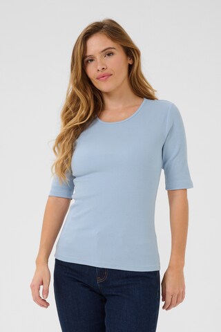Kaffe T-Shirt 'Carna' in Blau: Vorderseite