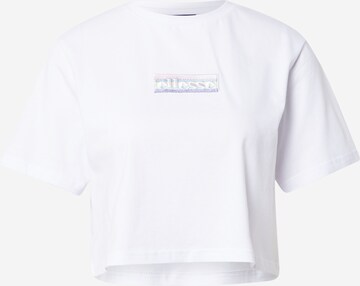T-shirt 'Hildan' ELLESSE en blanc : devant