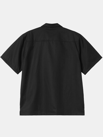 Carhartt WIP Comfort Fit Hemd 'Delray' in Schwarz
