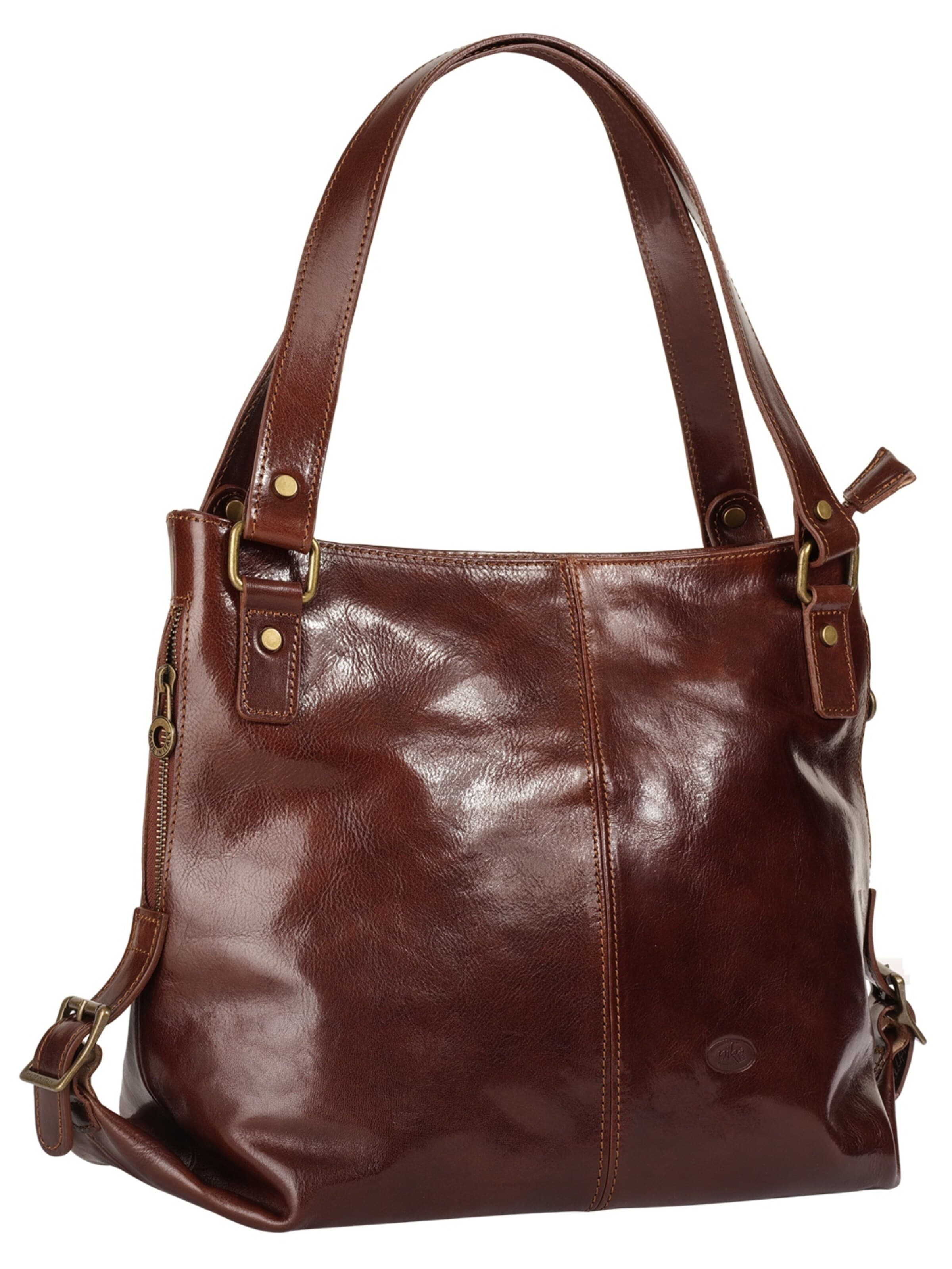 Cabas piké en marron