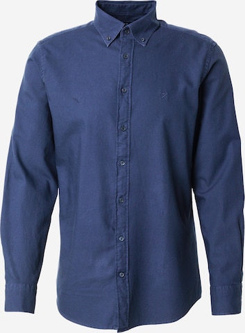 Hackett London Regular Fit Skjorte i blå: forside