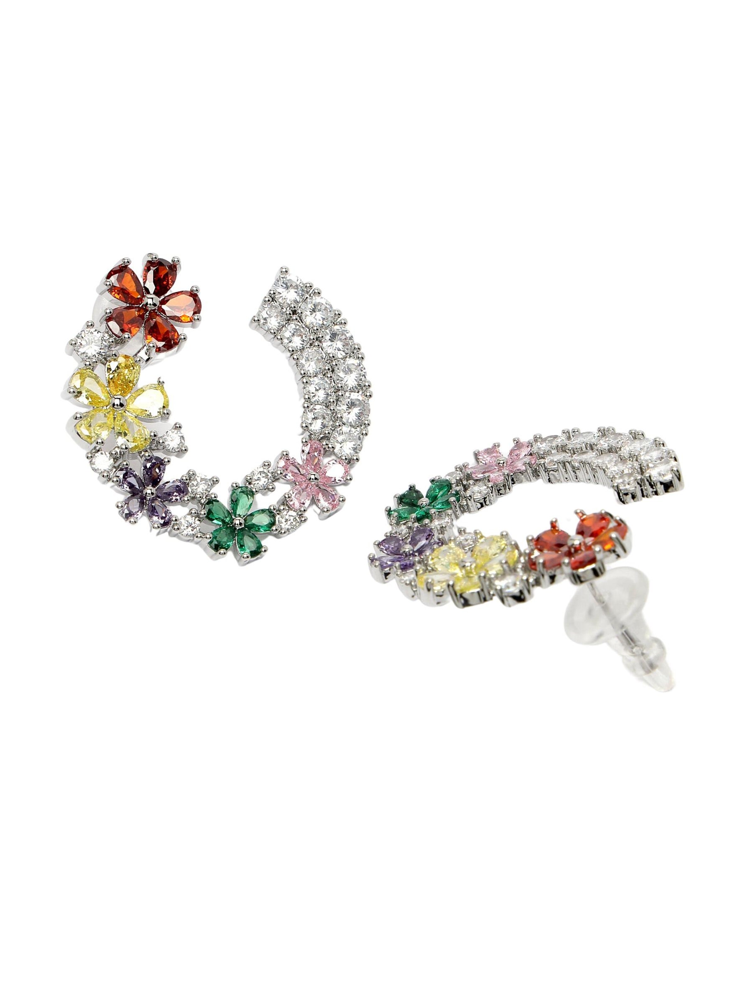 AVANT-GARDE PARIS - Pendientes 'Adrianana' en plata