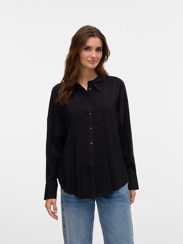 VERO MODA Блузка 'VMKIA' в Черный: спереди
