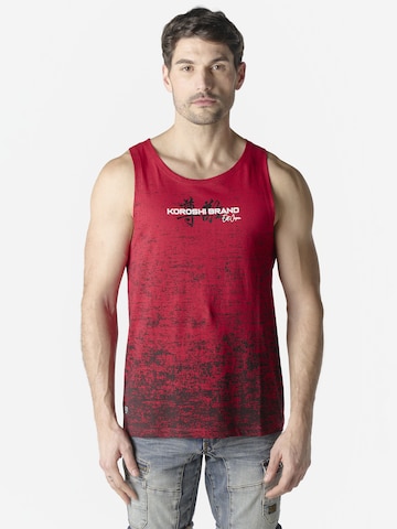KOROSHI Футболка в Красный: спереди