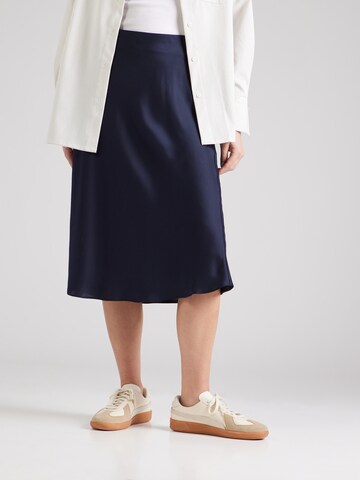 Jupe 'SHARAE' Lauren Ralph Lauren en bleu : devant