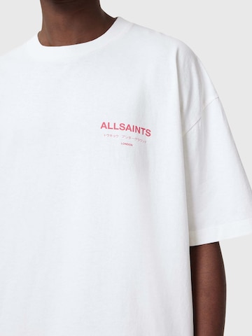 Maglietta 'Underground' di AllSaints in bianco