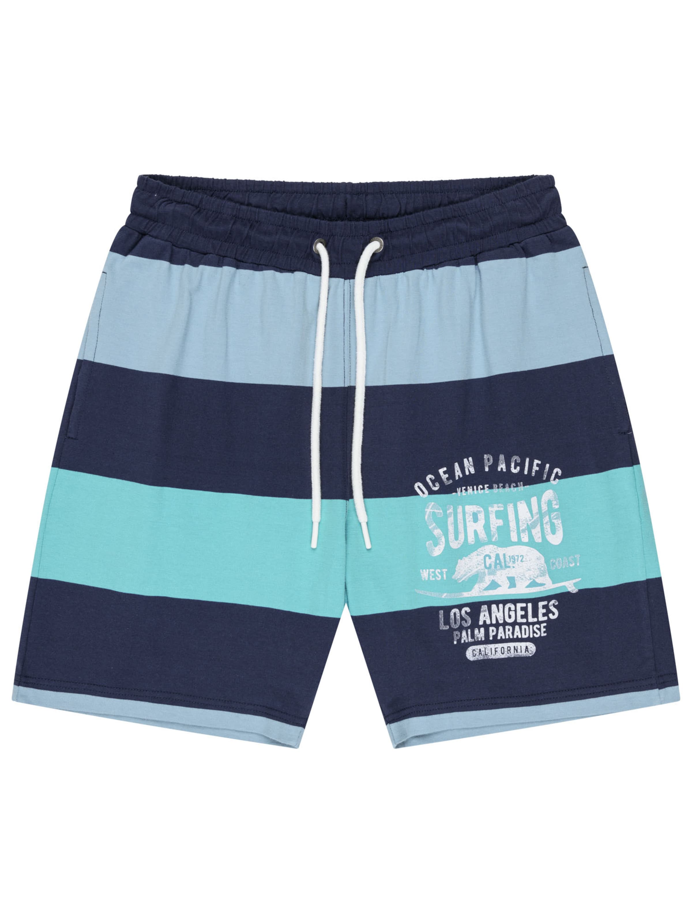 Ocean Pacific Regular Pants 'Pointbreak' in Blue: front