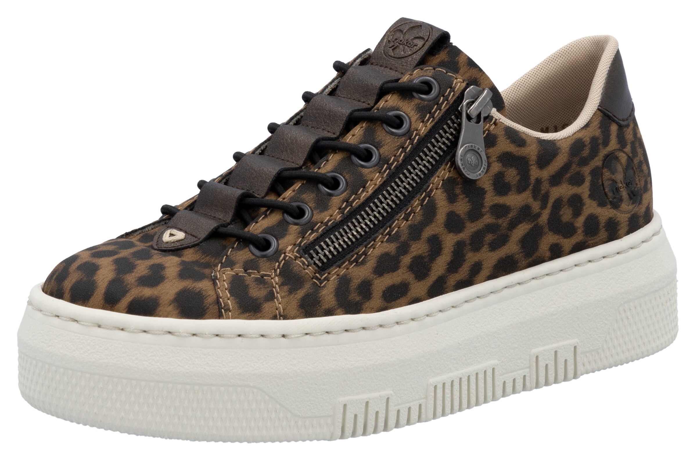 Rieker Tenisky – hnědá: přední strana