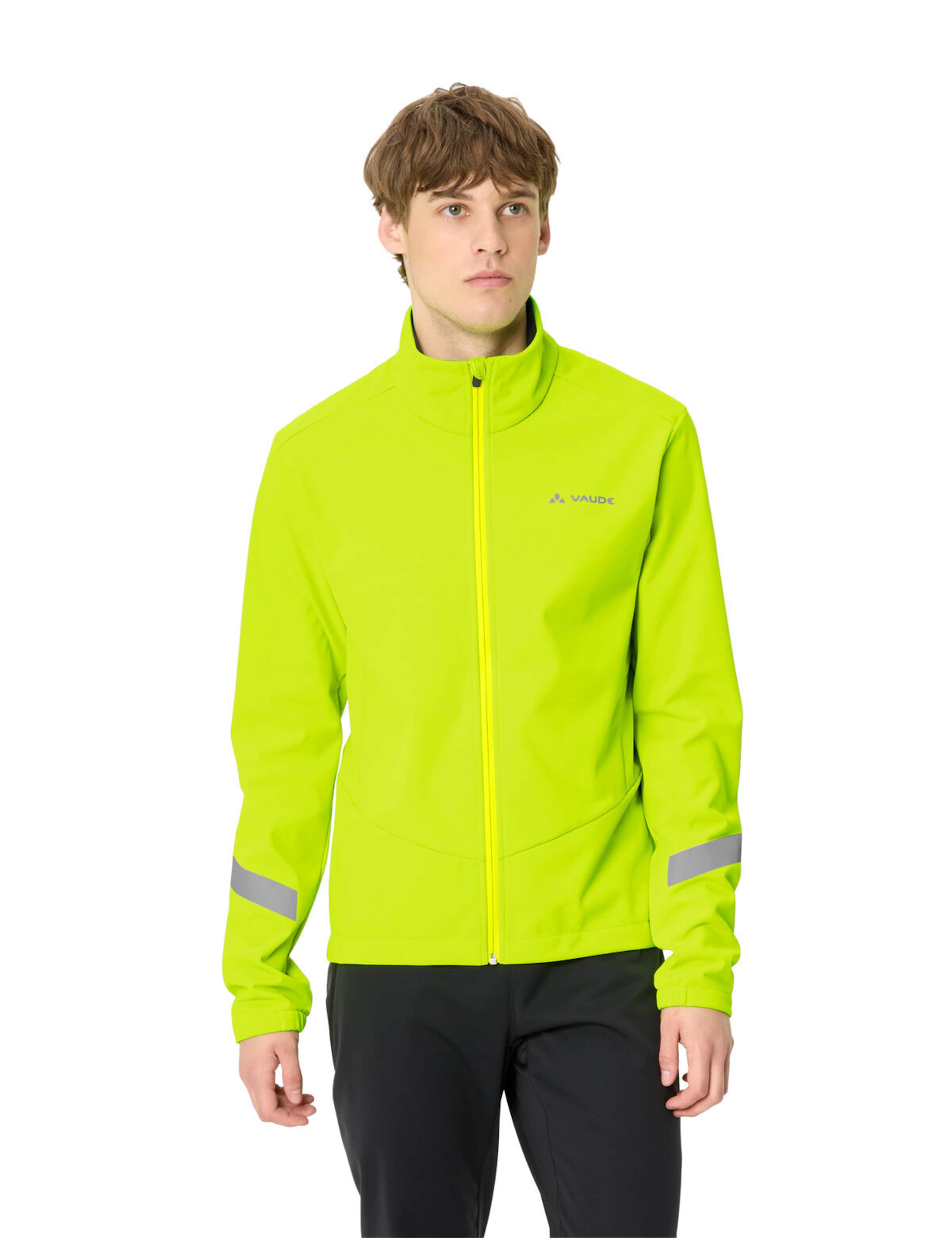 VAUDE Sportjas 'Matera III' in Geel: voorkant
