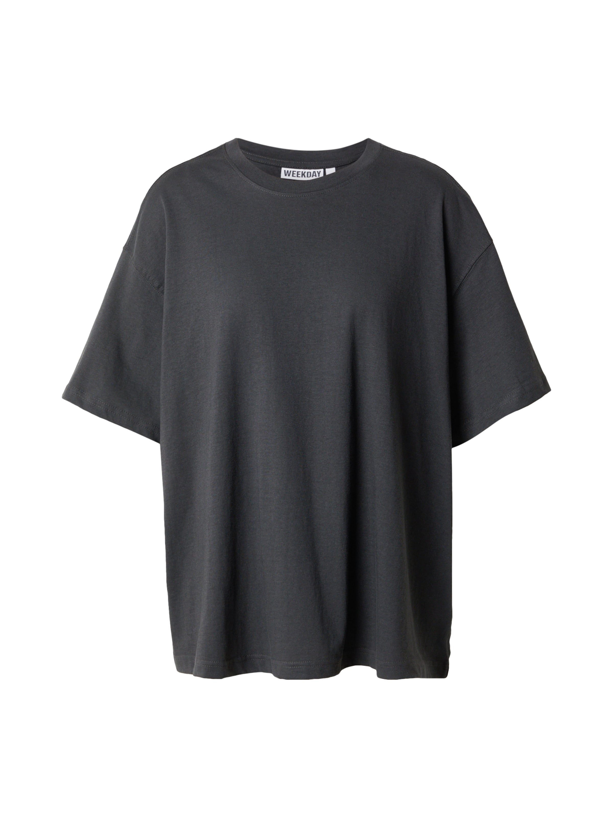 WEEKDAY Tričko – šedá: přední strana