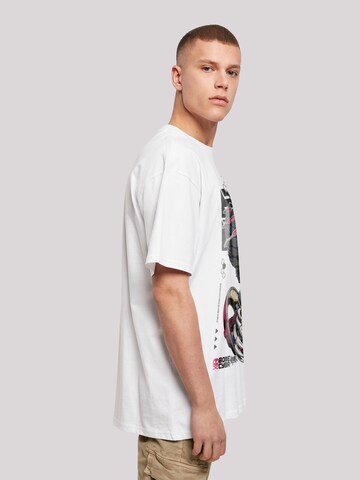 T-Shirt 'CYBERPUNK STYLES' F4NT4STIC en blanc